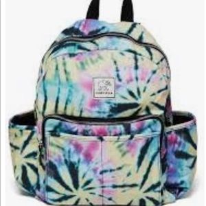 Ivory Ella Neon Rainbow Swirl Backpack